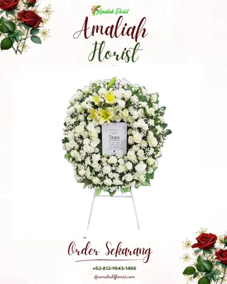 Krans Bunga Duka Tanjung Karya